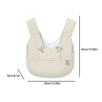 Macska- és kutyabarát hátizsák — hordozható utazási táska, mellkasi pánttal, poliészter anyag