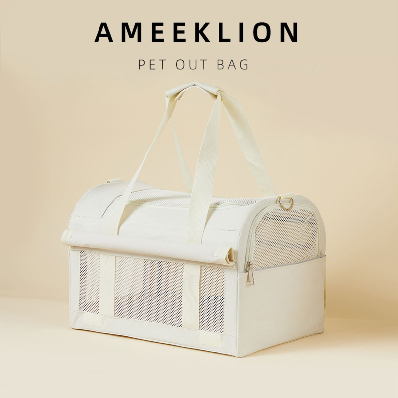 Geantă pentru animale de companie pentru ieșiri — căldură de iarnă, ușoară, capacitate mare, anti-stres, Oxford Cloth