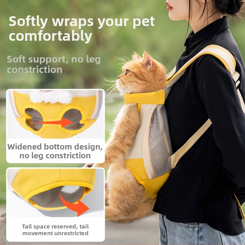 Hanchen elülső hordozó táska háziállatok számára macska és kicsi–közepes méretű kutya, vászon és gyöngyház pamut, szalag (Anyag: Vászon; Márka: Hanchen; Kapacitás: 20; Keménység: Közepes-Med; Kategória: Kisállat-táska)