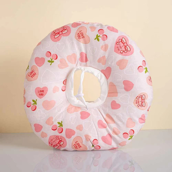 Állati Elizabeth-nyakörv macskák és kutyák számára — rajzfilm minta, poliészter-pamut anyag, általános használat, puha nyak (Rajzfilm minta, Poliészter-pamut anyag, Általános használat, Puha nyak)