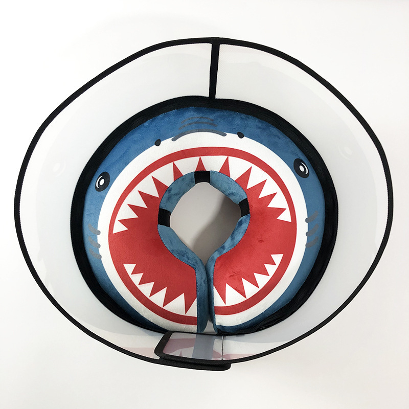 Elizabéti gallér háziállatok számára, univerzális macskáknak és kutyáknak, puha anyag, védelem a nyalogatás és harapás ellen, egész éves használatra