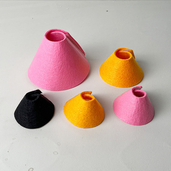 Anti-bites Elizabetha apkakle mazajiem mājdzīvniekiem — Sugar Gliders, hamsters, vāveres un citas — Korejas velūrs