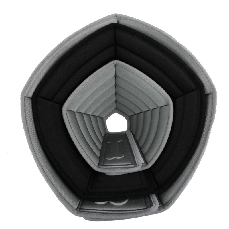 Elizabethán nyakörv kutyáknak, EVA puha kónusz, monokróm minta, univerzális illeszkedés, japán–koreai stílus