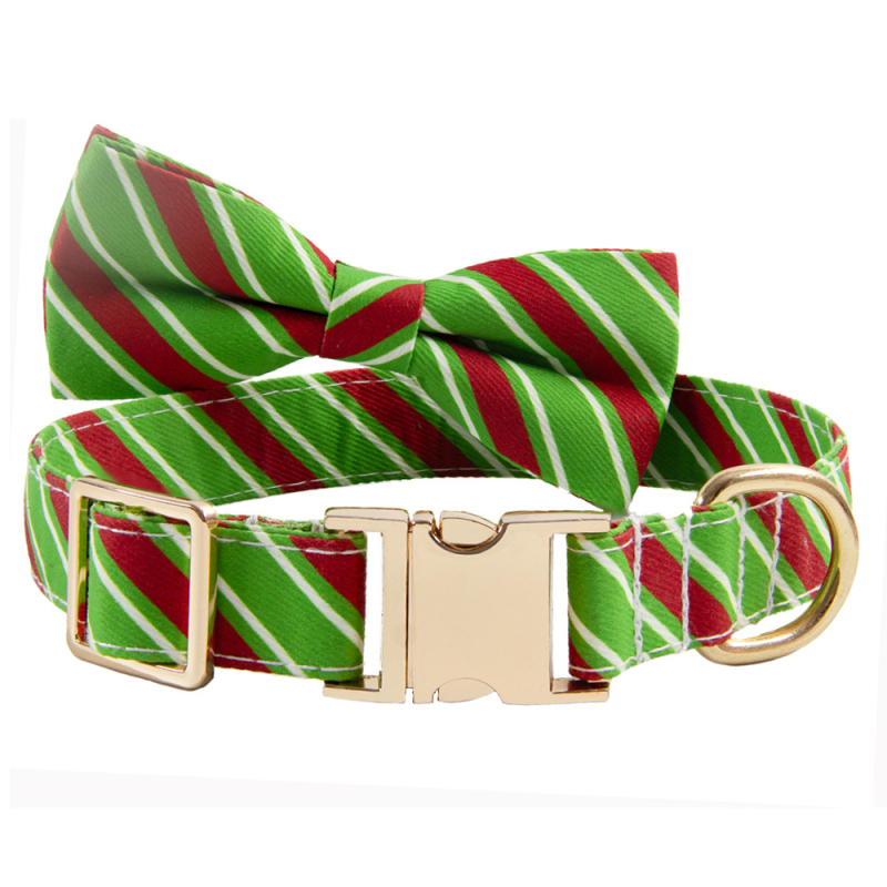 Csíkos mintázatú kutyanyakörv, poliészter, dadugo márka, univerzális használat, Halloweenre alkalmas