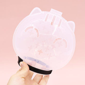 Coif de protecție pentru pisici cu guler sferic – anti-lins, anti-mușcare, anti-zgârieturi, pălărie spațială Elizabethană (Cod: Ycl; Material: Plastic; Importat: Nu)