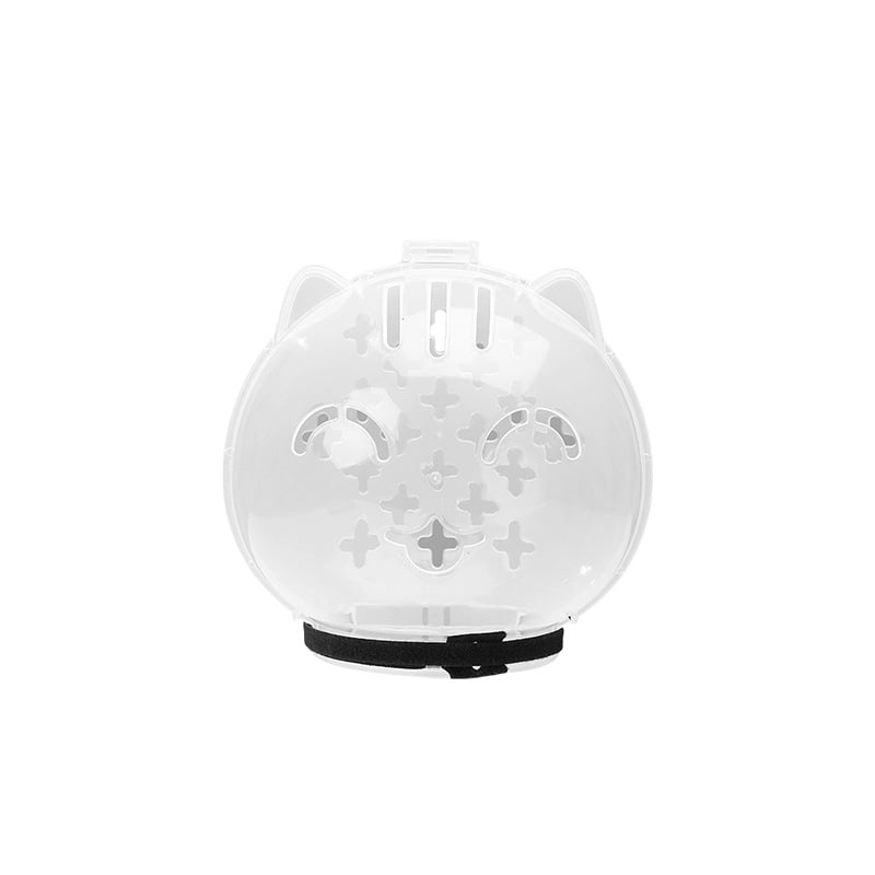 Coif de protecție pentru pisici cu guler sferic – anti-lins, anti-mușcare, anti-zgârieturi, pălărie spațială Elizabethană (Cod: Ycl; Material: Plastic; Importat: Nu)