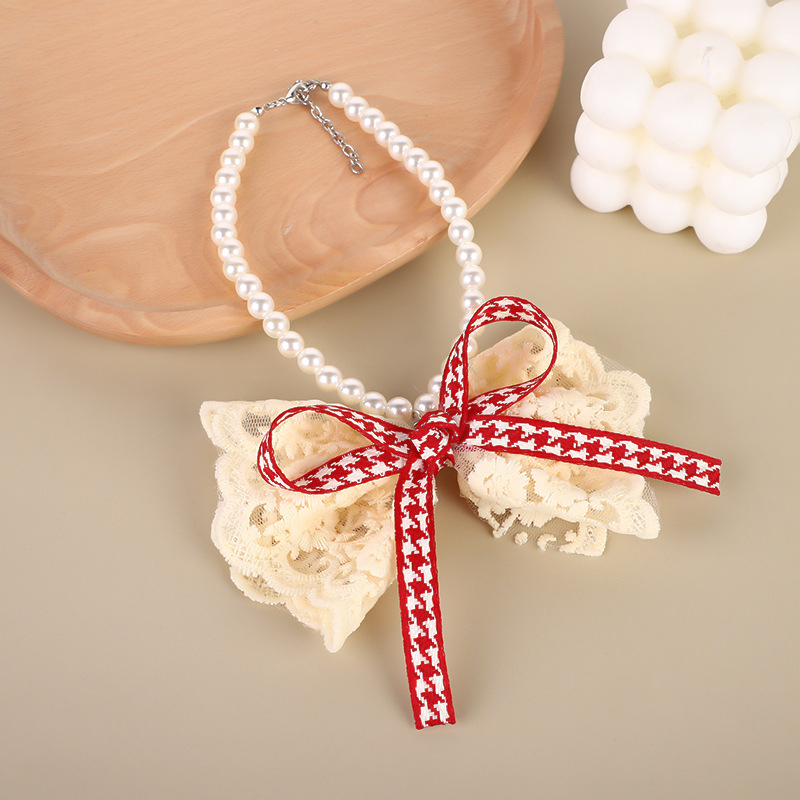 Κολάρο κατοικίδιων με δαντέλα για γάτες και σκύλους, φιογκάκι, οργάνζα, στυλ πριγκίπισσας, κατάλληλο για γάμους και εορτές