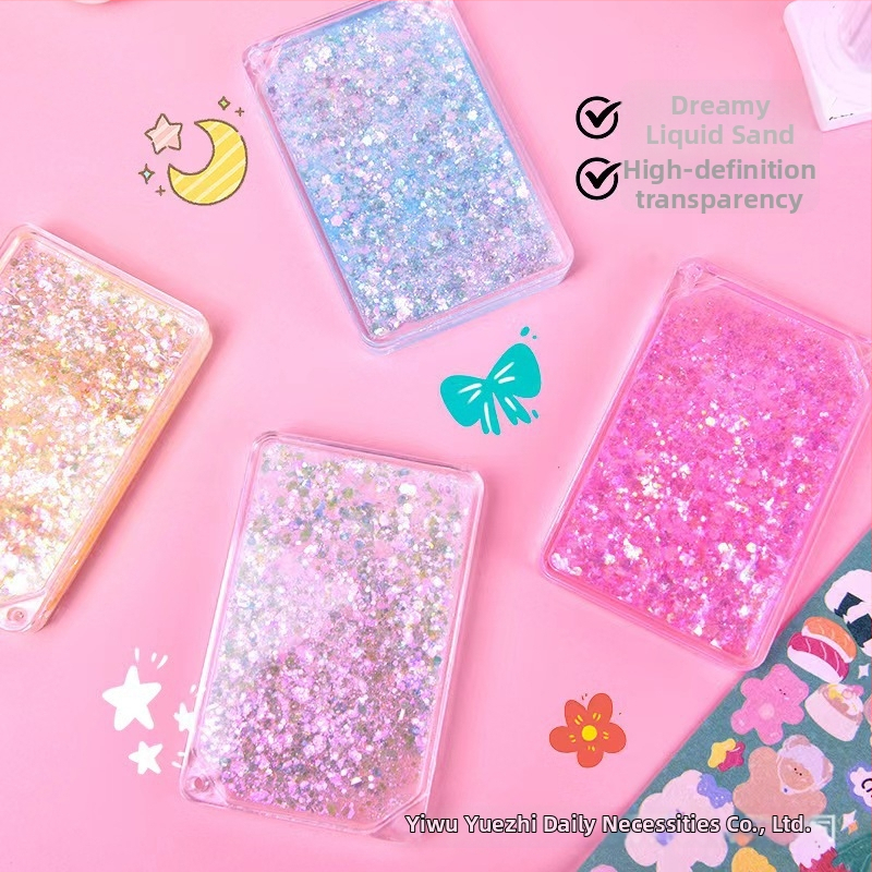 DIY päevikukomplekt: kleebised ja ripats quicksand motiiviga, kingitus erinevatel puhkudel