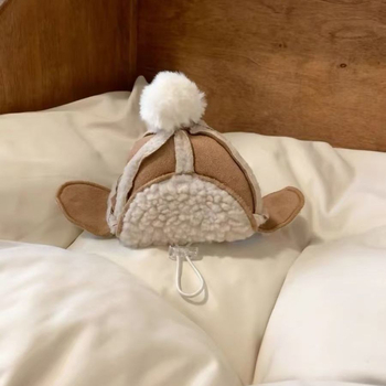 Kapica za pse s vunenom podstavom za jesen-zimu — dodatak za glavu kućnih ljubimaca