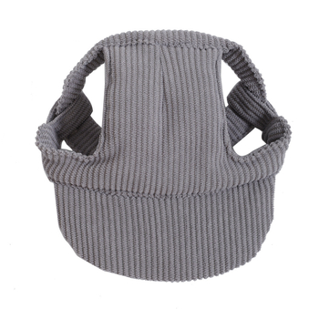 Corduroy kordbársony anyagú kutyáknak napszemvédő sapka, monokróm mintázat, Plain weave, Négy évszakos laza stílus, univerzális illeszkedés
