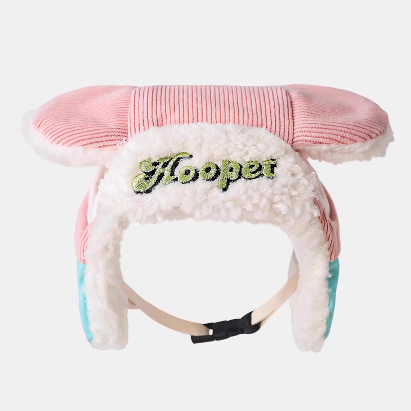 Шапка за домашни любимци в стил Лей Фън за котки и кучета | полиестер/найлон, универсална подгонка, есенно-зимна топлина за разходки навън