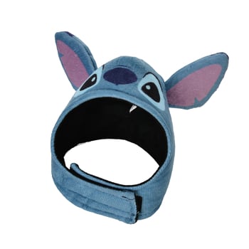 Stitch kisállat sapka kutyáknak és macskáknak – bársony, rácsos minta, téli szezon, kényelmes stílus