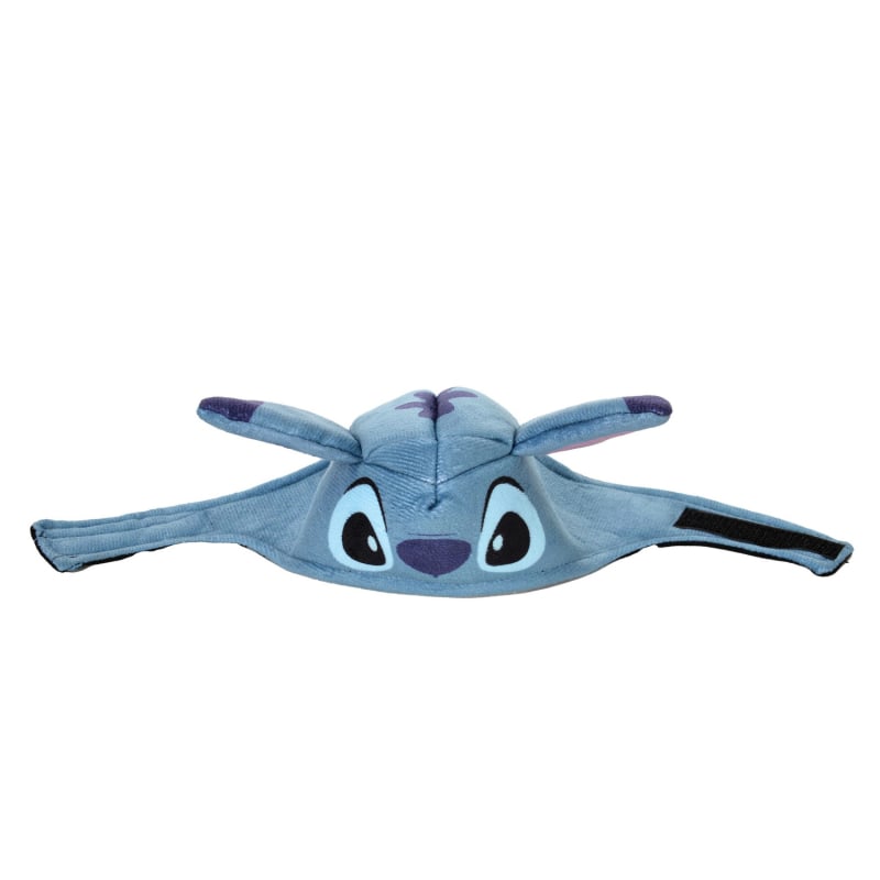 Stitch kisállat sapka kutyáknak és macskáknak – bársony, rácsos minta, téli szezon, kényelmes stílus