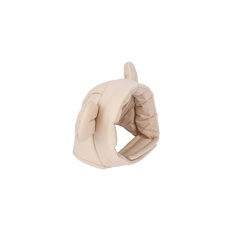 Zimný set oblečenia pre domáce zvieratá: overal pre psy s kapucňou a čiapkou s medvedími ušami, japonsko-kórejský štýl, polyester, CheePet