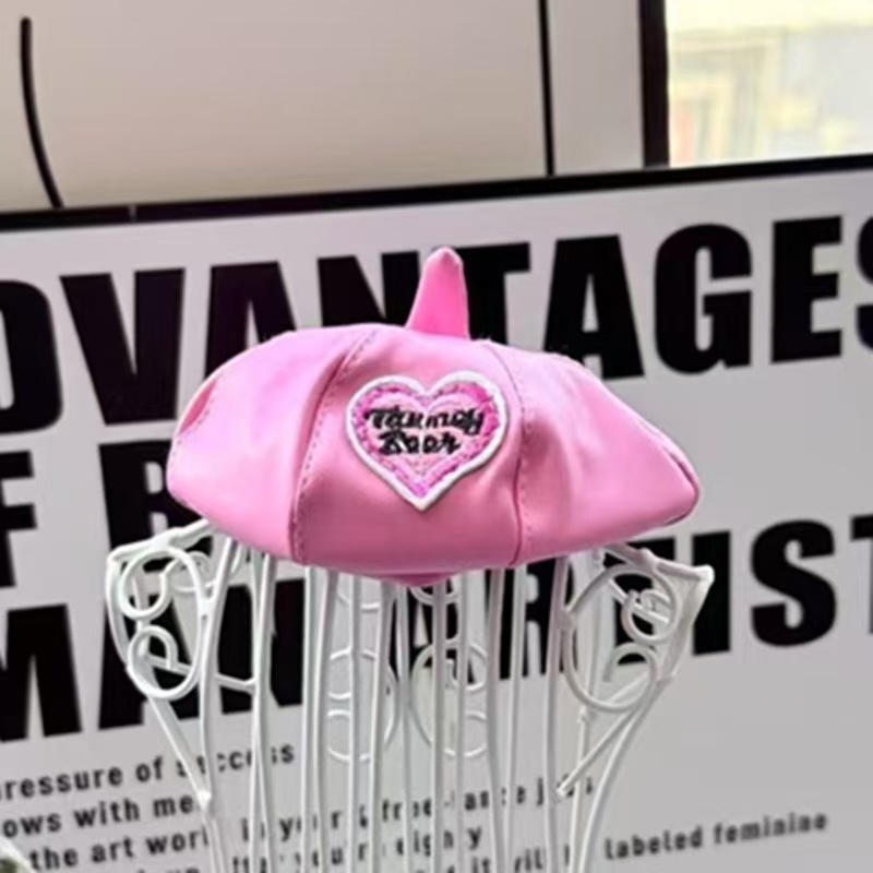 Αξεσουάρ κεφαλής για κατοικίδια: Μπερέ κολοκύθα για σκύλους και γάτες (Μοντέλο: γράμματα; Υλικό: Πολυεστέρας; Ύφανση: Τιλ; Εκτύπωση: Εκτύπωση; Κατάλληλο για τέσσερις εποχές)