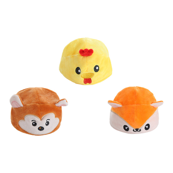 Mačja plišana kapa za glavu s Velcro – lako skidanje i pranje, za proljeće i jesen