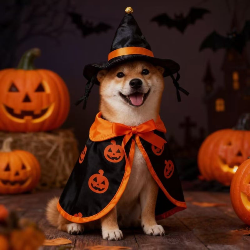 Sorado szatén állat-transzformáló ruhája – Halloween köpeny macskáknak és kutyáknak, uniszex