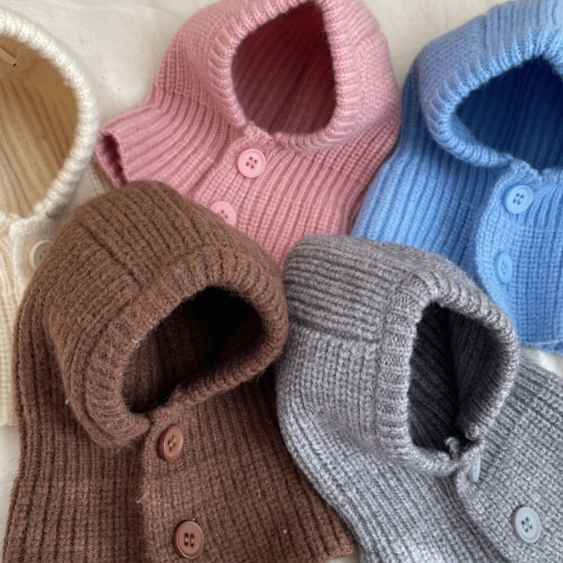 Ashin Teplá čiapka pre domáce zvieratá, monofarebný vzor, bavlna, plochá väzba, voľnočasový štýl