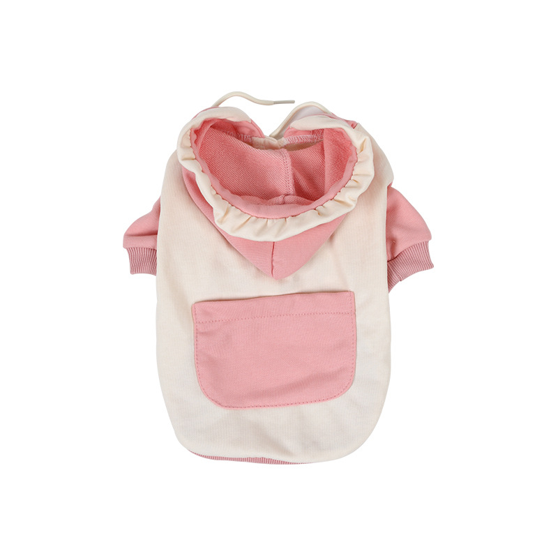 IBeans téli kapucnis hoodie kisállatoknak — laza stílus, pamut, ruházat