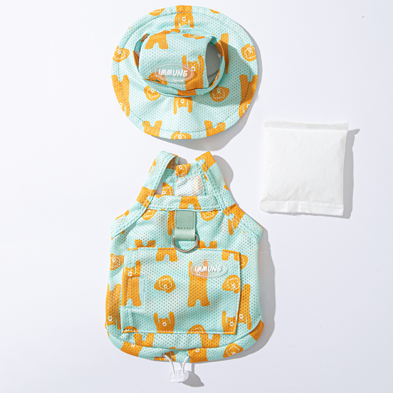 Hippie Dog kutyamellény – Leisure stílus, poliészter, Jiangsu eredet