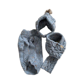 Kis méretű kutyák és macskák számára készült pulóver – gyapjú anyag, lezser stílus, háziállat ruházat, univerzális illeszkedés