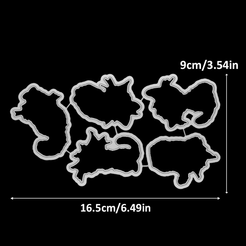 Διαφανής σφραγίδα σε σχήμα γάτας με φιόγκο για διακόσμηση χαρτιού ημερολογίου - μήτρα ανάγλυφης κοπής από άνθρακα χάλυβα, χυτός κατασκευής, μοντέρνος μινιμαλισμός