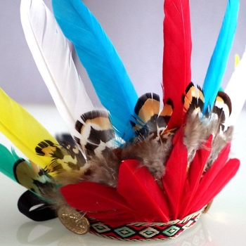 PET CAPTAIN Аксесоар за глава от пера за домашни любимци; Материал: Перо; Подходящо за кучета и котки; IP разрешение: Няма