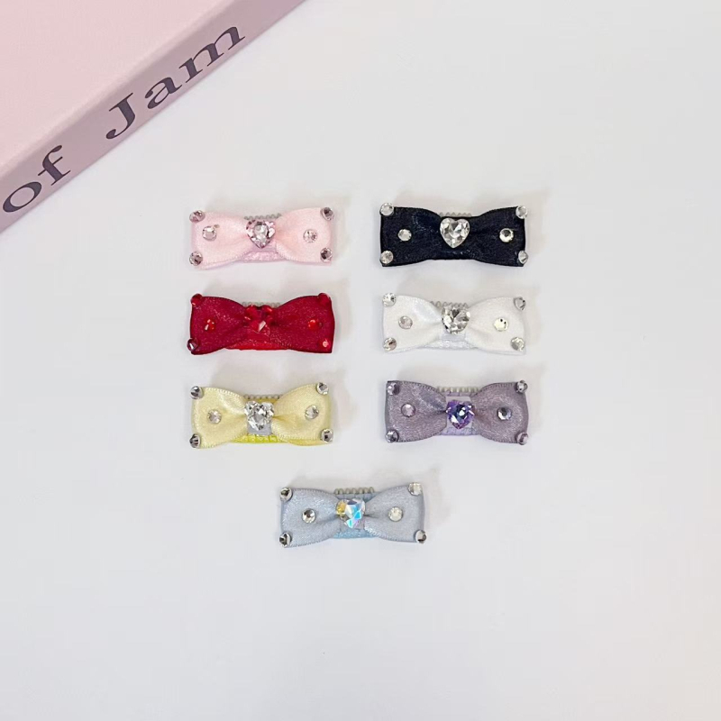 Klip za kosu za kućne ljubimce s mašnicom - stil princeze, poliester, univerzalno, za mačke i pse