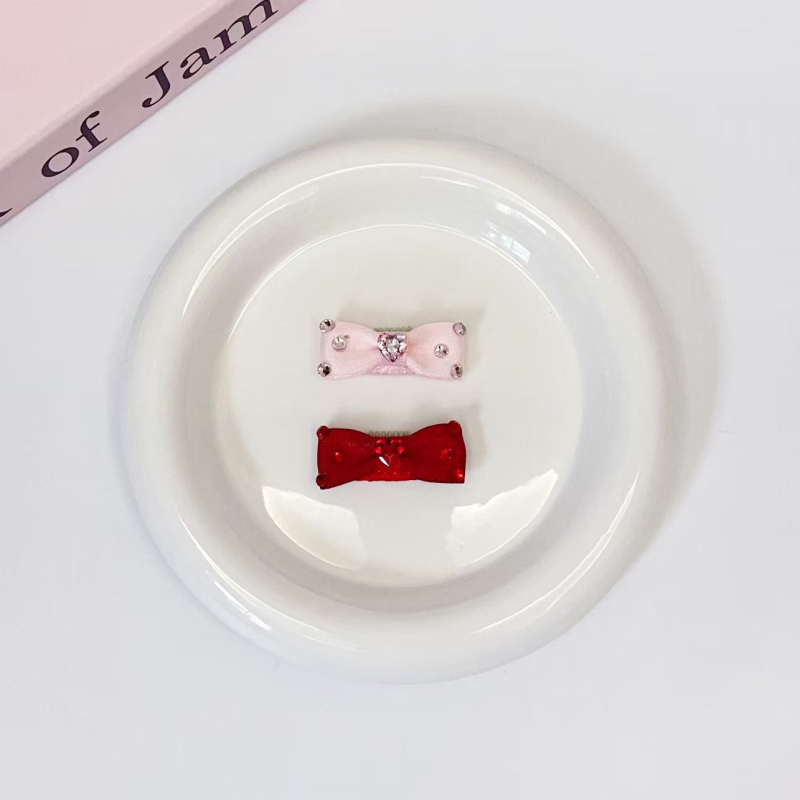 Klip za kosu za kućne ljubimce s mašnicom - stil princeze, poliester, univerzalno, za mačke i pse