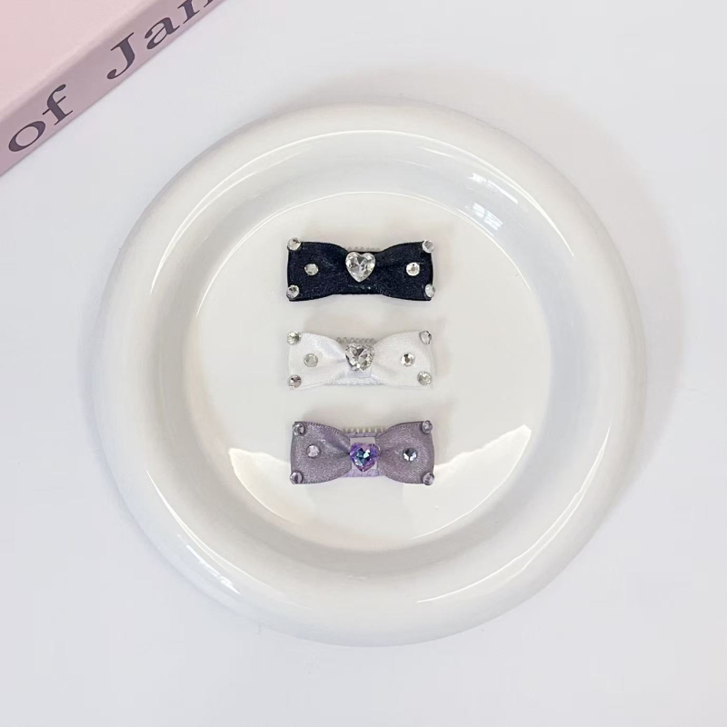 Klip za kosu za kućne ljubimce s mašnicom - stil princeze, poliester, univerzalno, za mačke i pse