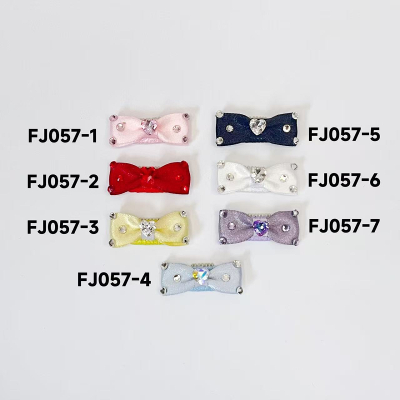 Klip za kosu za kućne ljubimce s mašnicom - stil princeze, poliester, univerzalno, za mačke i pse