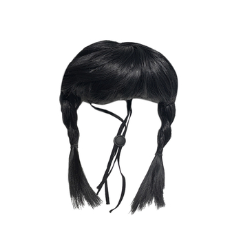 Perika za kućne ljubimce s dvostrukim repom — Liha, visoko‑temperaturna žica, univerzalna prilagodba, casual stil