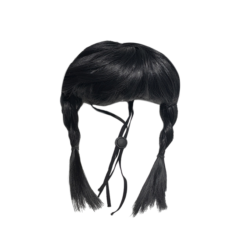 Perika za kućne ljubimce s dvostrukim repom — Liha, visoko‑temperaturna žica, univerzalna prilagodba, casual stil