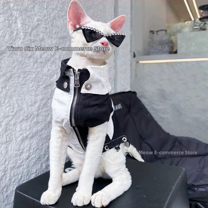 Príslušenstvo pre domáce zvieratá: okuliare s kamienkami v štýle hip-hop, plastový materiál