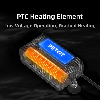 Xiaopei inteligentný zásobník vody s termostatom, 3. generácia, pre domáce zvieratá (ovládanie cez aplikáciu, odnímateľný, 300 g)
