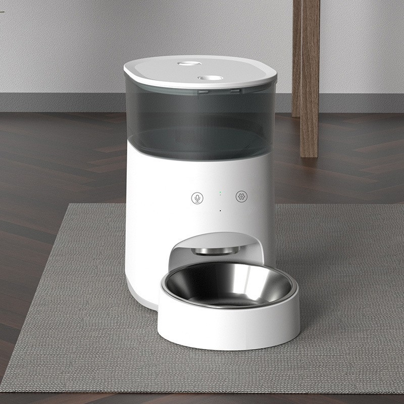 Pametni automatski hranilnik za kućne ljubimce s vremenski definiranim porcijama, s aplikacijom, odvojiv, model EY0121, za pse i mačke