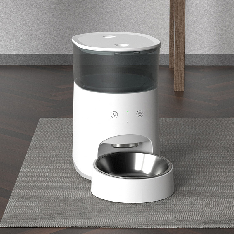 Pametni automatski hranilnik za kućne ljubimce s vremenski definiranim porcijama, s aplikacijom, odvojiv, model EY0121, za pse i mačke