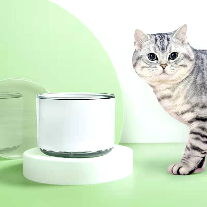 Miiibo Cat Mi Bao háziállatok számára vízadagoló, automatikus cirkulációs szűrő, csendes, vezeték nélküli, levehető