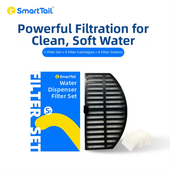 Smarttail Set integrat de filtre pentru dozator de apă Seria S, include element de filtrare și cap de filtrare, greutate 500 g