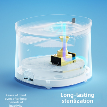 Pompă de apă wireless Hörmann pentru dozatorul inteligent de apă pentru animale de companie, a treia generație — izolare apă-electricitate, ușor de curățat, cod produs 9019900346