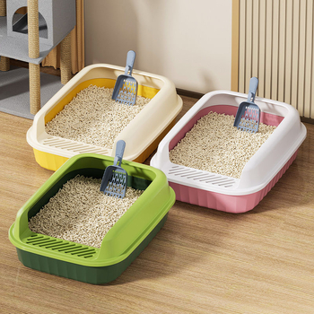 Kutija za mačji pijesak – otvorena, kvadratnog oblika, PP, Haixinglong