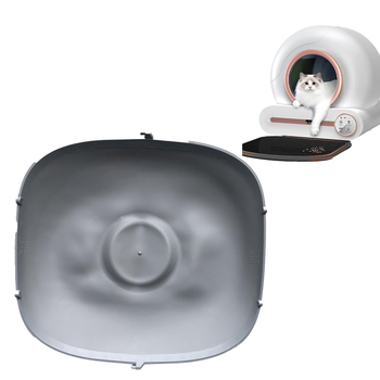 Macskaalomtál aljmat - Wy márka, négyszögletes forma, félig zárt, anyag: egyéb anyagok