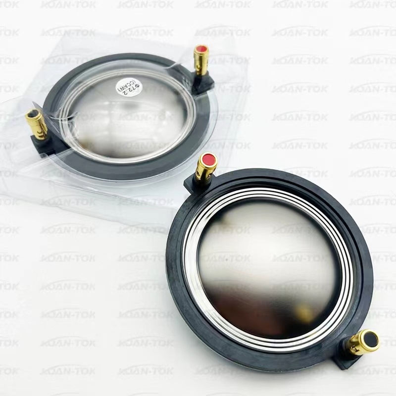 KOAN-TOK Високочестотна гласова намотка, 72‑ядрена титиева филмова намотка, за DE800/900 високочестотен глава с неодимов магнит, полимерна диафрагма, коаксиална композитна ремонтни части