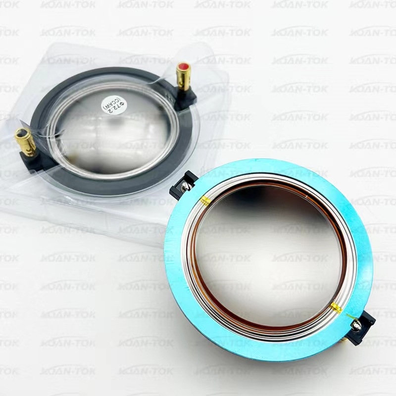 KOAN-TOK Високочестотна гласова намотка, 72‑ядрена титиева филмова намотка, за DE800/900 високочестотен глава с неодимов магнит, полимерна диафрагма, коаксиална композитна ремонтни части