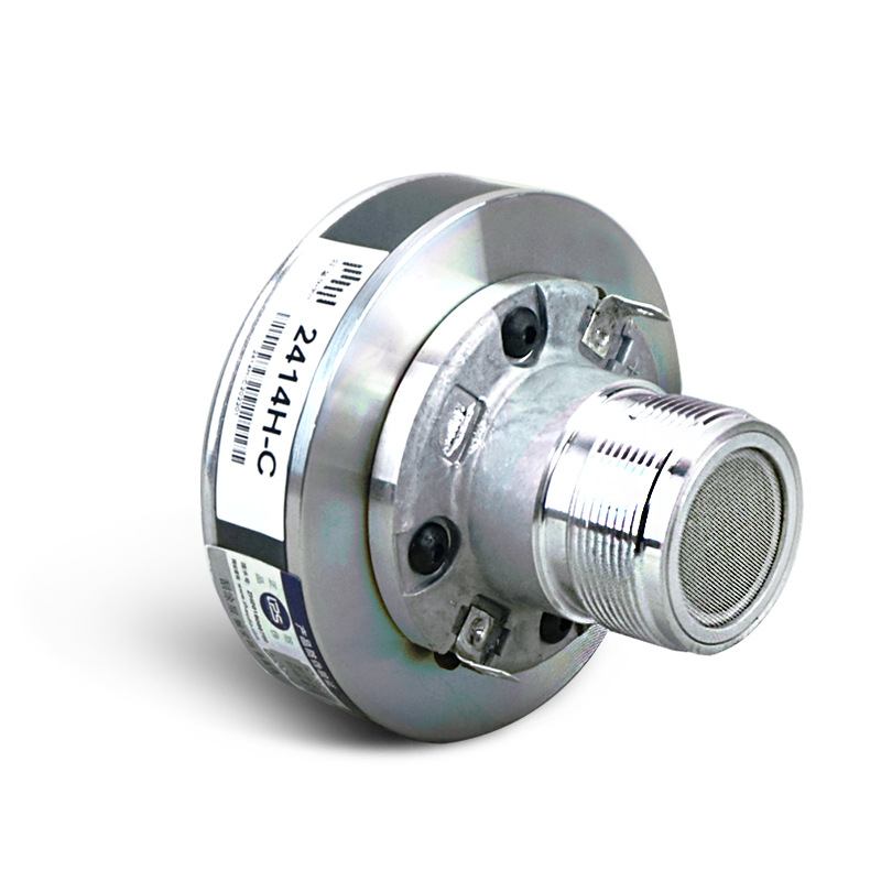 Tweeter cu horn KP2012, seria KP2012, model 2414H-C, directivitate 70°×100°, răspuns în frecvență 1 kHz–20 kHz, diafragmă din material ne-hârtie