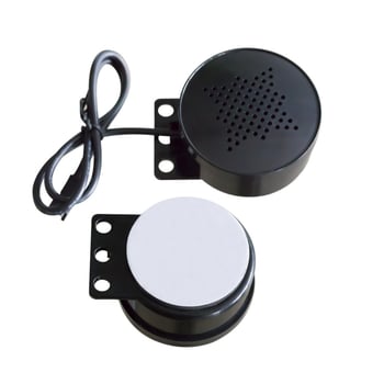 Автомобилен високочестотен говорител 005A, 500W, цилиндричен, хартиена диафрагма, вътрешен магнит, пълен честотен диапазон