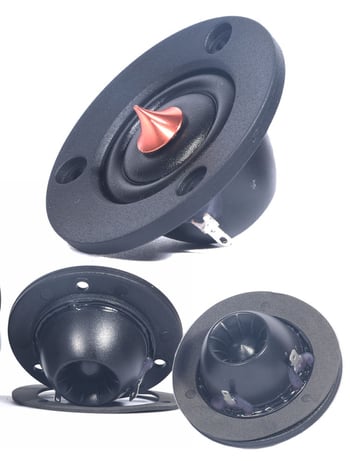 Автомобилен твитер – 30W, конусовиден меден капак, 4Ω/6Ω съпротивление