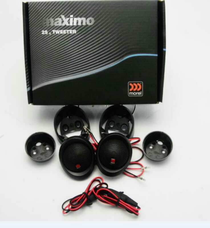 Automobiļu augstfrekvences skaļrunis, zīda membrāna, 12V, max. 150W, 4 Ω