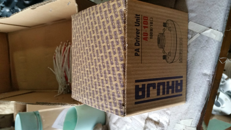 Sanming SM-100A zvučnik tipa rog za pojačavanje zvuka, 100 W, 8 Ω, 300–4500 Hz, osjetljivost 112 dB