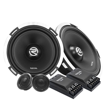 Recoil koaksiālais divvirzienu automašīnas skaļrunis ar rogu dizainu, 12V, 150W, 3.2Ω, 63Hz-20kHz, 88dB